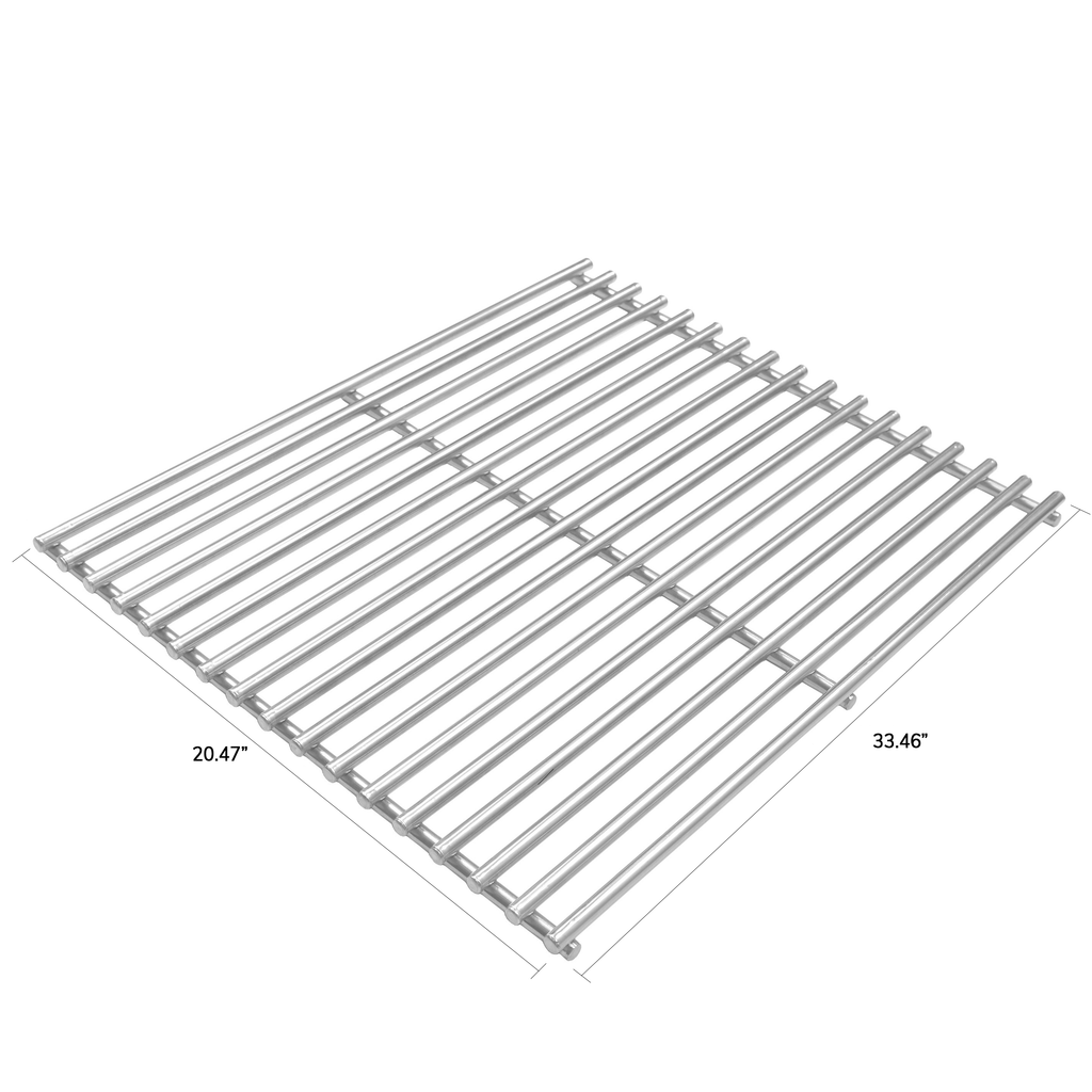 Discover the perfect fit for your Bistro Island or Grill Island with our 20.47" x 33.46" grill grate. Crafted from high-quality stainless steel, it ensures even heat distribution for deliciously seared results. Elevate your outdoor cooking experience with this versatile and durable accessory.